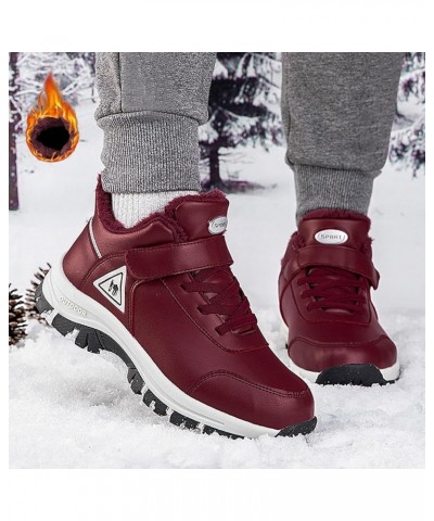 Women Snow Boots Women Snow Boots Winter Boots Fashion New Pattern Couple Style Simple And Thickened Warm Comfortable Casual ...