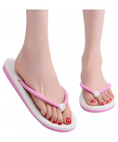 Womens Comfort Arch Support Beach Mules Flats Sandals Ankle Strap Peep Toe Summer Sling Back Shoe 124-ibzwp-pink-3 $11.24 San...