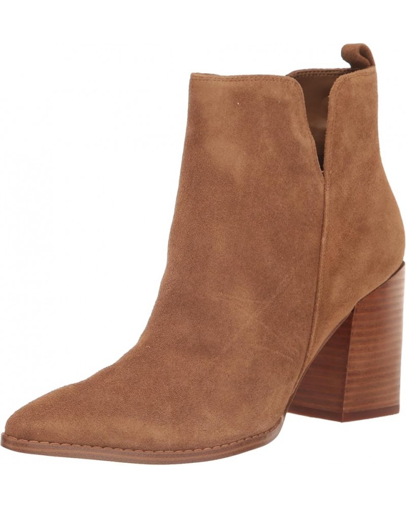 Womens Birds Ankle Boot Medium Natural Suede $20.83 Boots