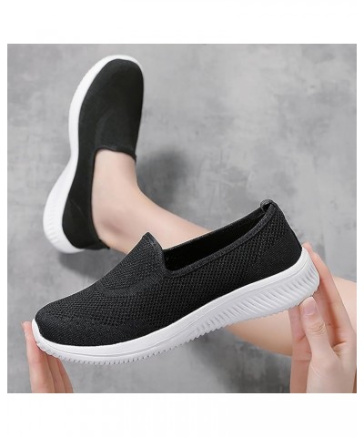 Women's Ballet Flat Shoes, Summer Canvas Shoes Flat, Ballet Flats for Girls Black Flats for Women Women's Business Casual Sho...