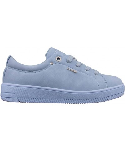 Womens Amor Lace Up Sneakers Shoes Casual - Blue Ice Blue $20.27 Fashion Sneakers