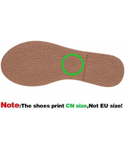 Flip Flop Slippers Women Slides Sandals Women Slides Brown Women Sandals Comfortable Flats Shoes Women Dressy L-green $10.90 ...