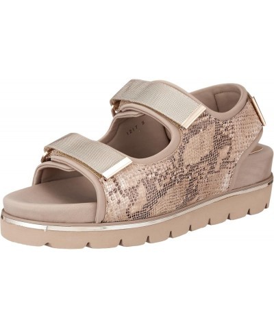 women's Platform Velcro Strap Footbed Sandal Okay $51.38 Sandals