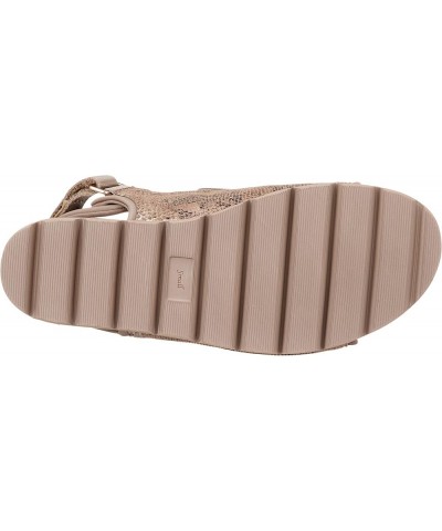 women's Platform Velcro Strap Footbed Sandal Okay $51.38 Sandals