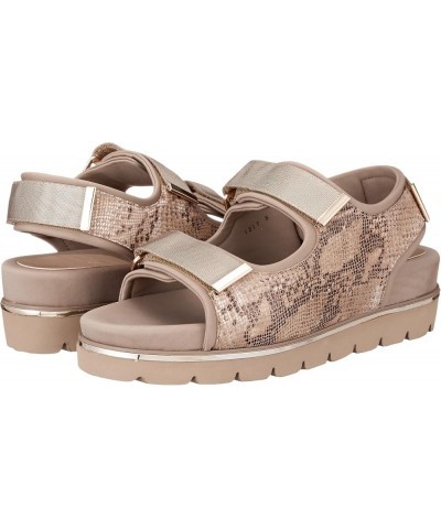 women's Platform Velcro Strap Footbed Sandal Okay $51.38 Sandals