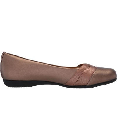 Women's Stella Ballet Flat Bronze $41.04 Flats