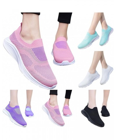 Hollow Out Casual Shoes Womens Walking Shoes Slip On Lightweight Athletic Comfort Casual Memory Foam Tennis Sneakers Z 05-min...