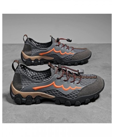 Water Shoes Men Women Hiking Shoes Wear-Resistant Outdoor Shoes Travel Walking Climbing Sneakers 3 Gray $16.79 Athletic Shoes