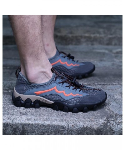 Water Shoes Men Women Hiking Shoes Wear-Resistant Outdoor Shoes Travel Walking Climbing Sneakers 3 Gray $16.79 Athletic Shoes