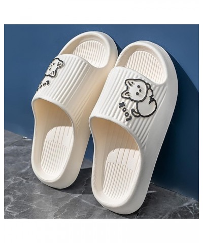 Slippers For Women Flip Flop Style Slides Cute Sandals For Women S Womens Flip Flops Dress Flats For Women Sandals Wom White ...