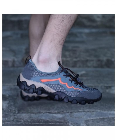 Water Shoes Men Women Hiking Shoes Wear-Resistant Outdoor Shoes Travel Walking Climbing Sneakers 3 Gray $16.79 Athletic Shoes