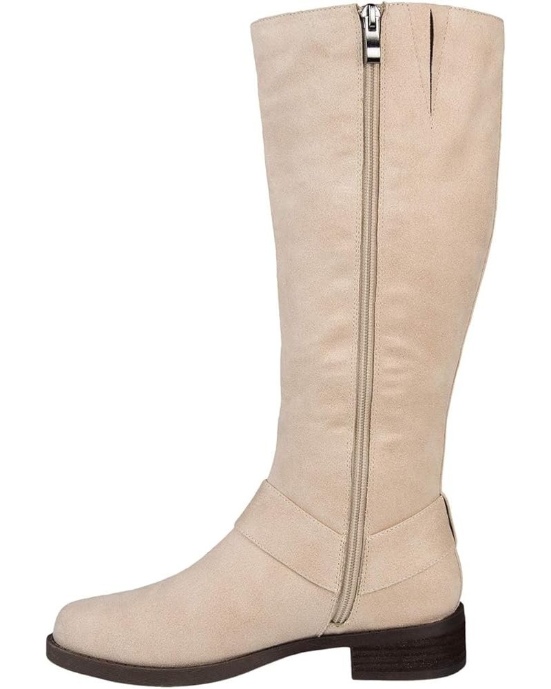 Womens Meg Boot Stone Wide Calf $8.24 Boots