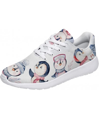 Penguin Shoes Womens Girls Tennis Shoes Walking Sneakers Cute Cartoon Penguin Shoes Gifts for Lovers,US Size 11.5 Women/10 Me...