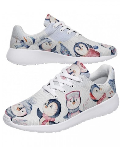 Penguin Shoes Womens Girls Tennis Shoes Walking Sneakers Cute Cartoon Penguin Shoes Gifts for Lovers,US Size 11.5 Women/10 Me...