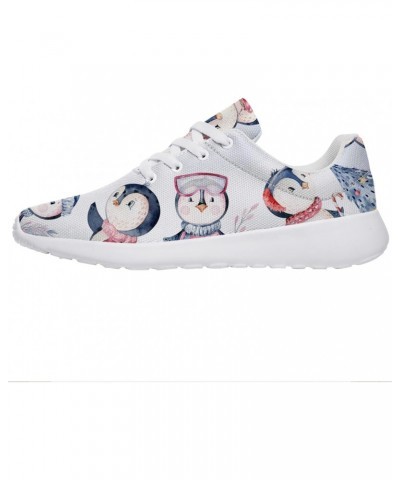 Penguin Shoes Womens Girls Tennis Shoes Walking Sneakers Cute Cartoon Penguin Shoes Gifts for Lovers,US Size 11.5 Women/10 Me...