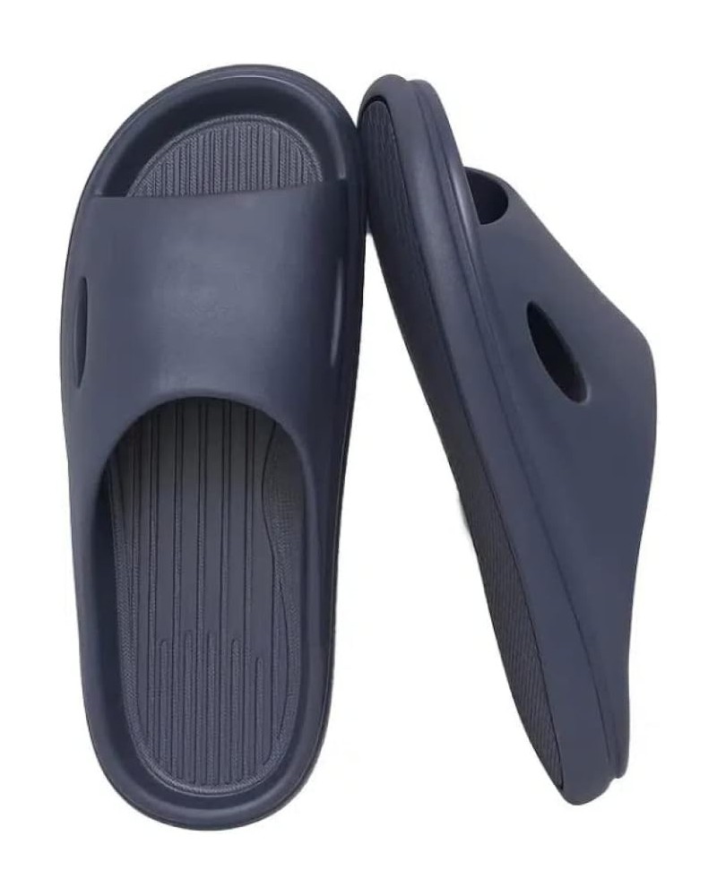 Light Weight Slippers Slides Soft Non-Slip Quick Drying Slides Women Massage Shower Bathroom Slipper for Women and Men 7 D $1...