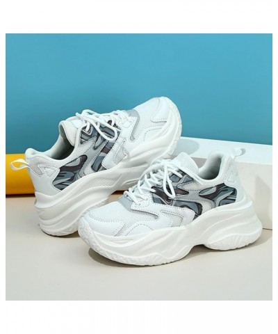 Walking Shoes Women Women Shoes Platform Sneakers Lightweight Fashion Sneakers Comfortable Soft Outdoor Sneakers White 8 $28....