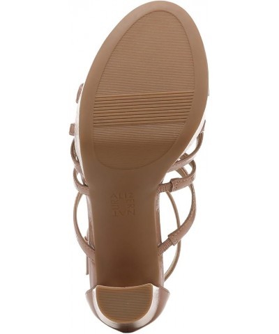 Women Neona Strappy Heeled Dress Sandal Taupe $33.74 Sandals