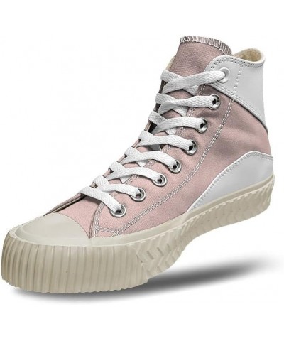 r5 Custom high top lace up Non Slip Shock Absorbing Sneakers Sneakers with Fashionable Patterns $45.05 Fashion Sneakers