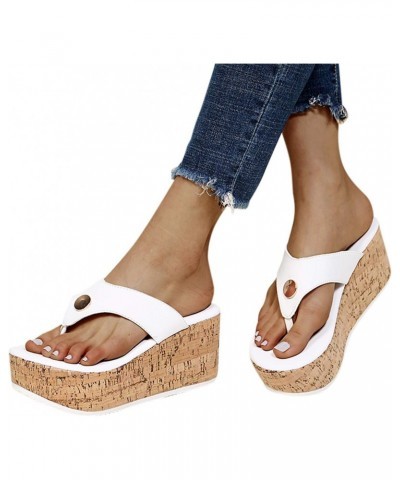 Flats Shoes Women Dressy Comfortable Size Women Flip Flops White Sandals Flats For Women With Arch Support Sandals For Womens...