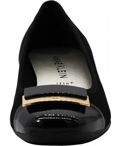 Women's Waverly Wedge Pump Black Suede $22.55 Pumps