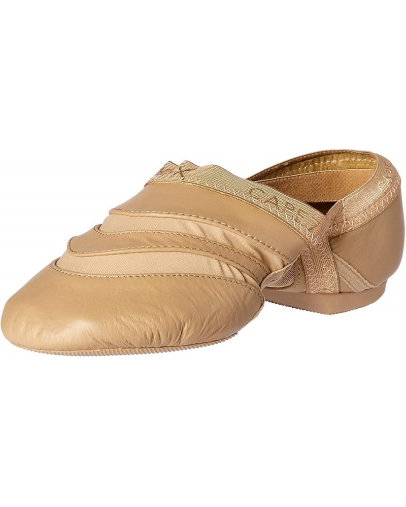 women's Jazz Shoe Ballet Flat Caramel $25.81 Athletic Shoes