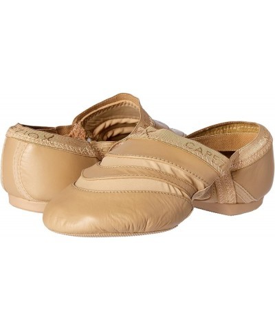 women's Jazz Shoe Ballet Flat Caramel $25.81 Athletic Shoes