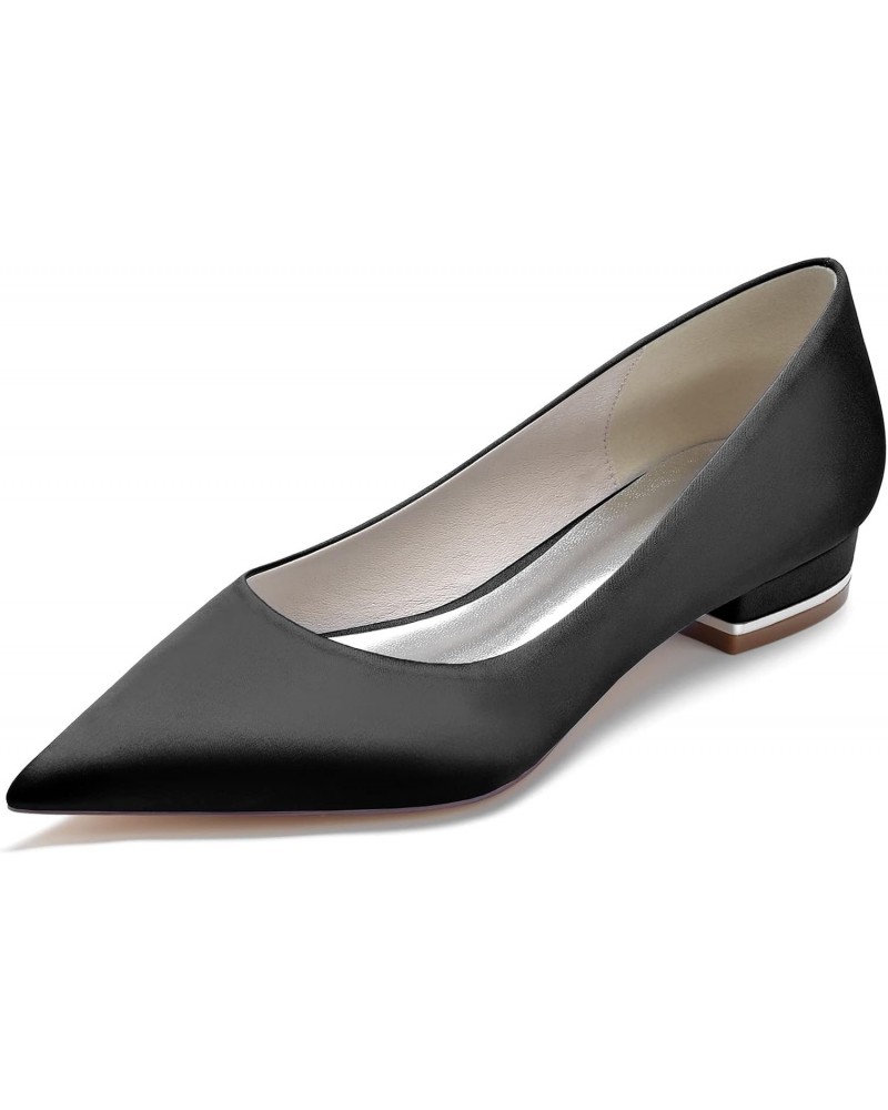 Women's Elegant Dressy Flats Shoes Pointed Toe Casual Slip on Office Work Flats for Ladies,Black,9 $33.99 Flats