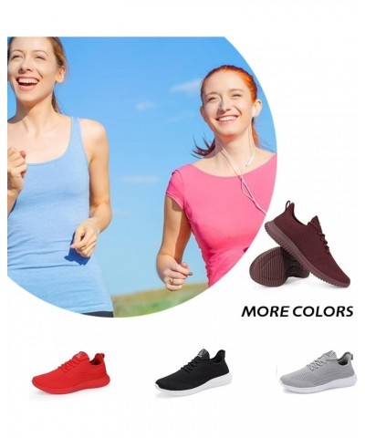 Womens Walking Shoes Breathe Mesh Fashion Sneakers Ultra Light Jogging Slip On Athletic Running Workout Casual Sports Shoes f...