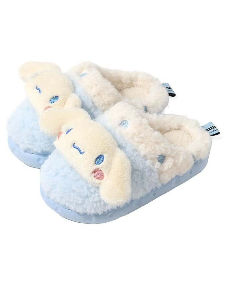 Cute Cartoon Plush Slippers Women Winter Indoor Warm Slippers Soft Sole House Slippers Style-8 $18.00 Slippers