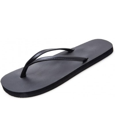 Flip Flops Sandals, Flat Thong Slippers Beach Water Shoes, House Bathroom Shower Slides Flip-Flop, Classic Non-Slip Sole, Ind...