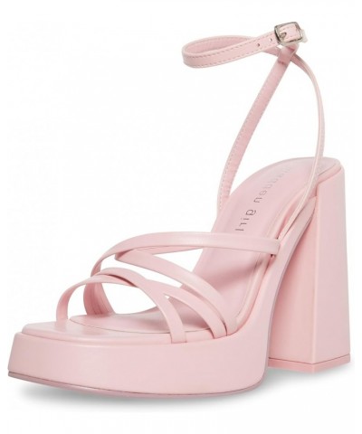 Women's Acess Heeled Sandal Light Pink $27.52 Sandals