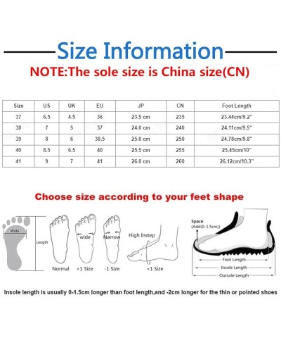 Women Sandals Fashion Summer New Pattern Roman Sandals Flip Flops Comfortable Wedge Casual Shoes Nine Sandals for Women 7 (Br...