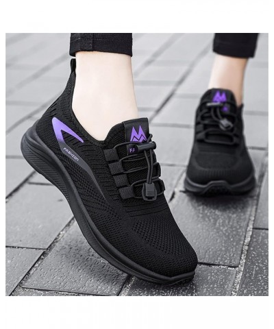 Mens High Top Sneakers, Women's Air Cushion Slip-On Walking Shoes, Casual Mesh Fashion Sneakers Gift Black $17.39 Athletic Shoes