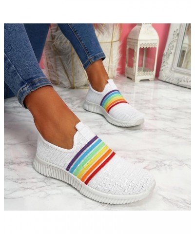 Women's For Women On Shoes Fashion Shoes Sport Breathable Sneakers Sneakers Shoes Slip Flat Mesh Women's sandals Womens Rubbe...