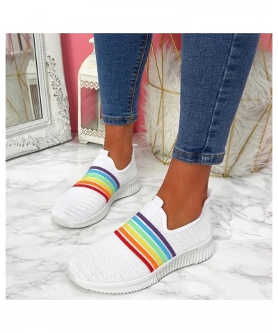 Women's For Women On Shoes Fashion Shoes Sport Breathable Sneakers Sneakers Shoes Slip Flat Mesh Women's sandals Womens Rubbe...