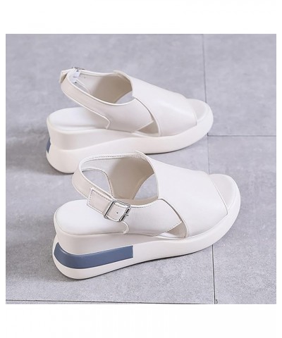 Pink Platform Boots Wedges Shoes For Women Sandals Women Platform Loafers Tennis Women Sandals Comfortable Lo K-beige $23.99 ...