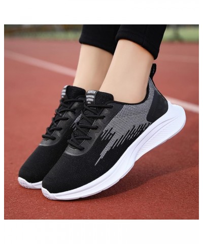 Women's Running Shoes Non Slip Athletic Tennis Walking Athletic Blade Non Slip Sneakers Z 11-black $11.69 Athletic Shoes