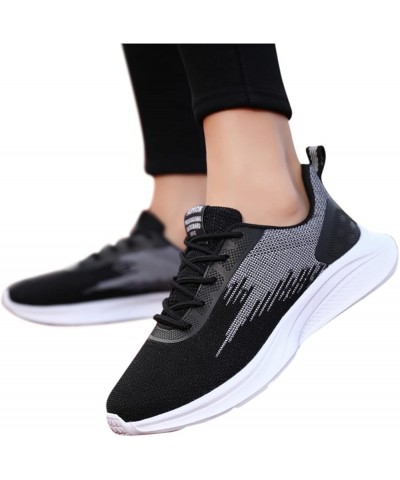 Women's Running Shoes Non Slip Athletic Tennis Walking Athletic Blade Non Slip Sneakers Z 11-black $11.69 Athletic Shoes