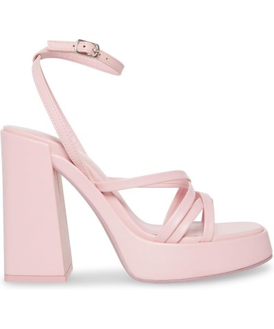 Women's Acess Heeled Sandal Light Pink $27.52 Sandals