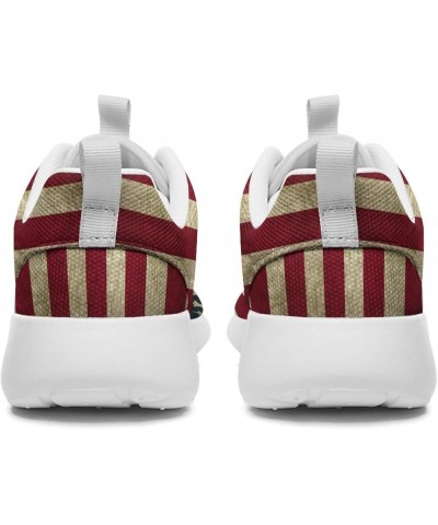 American Flag USA Running Shoes Women Sneakers Walking Gym Lightweight Athletic Comfortable Casual Fashion Shoes 1-2 $25.23 A...