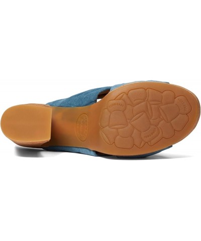 Women's Haya Sandal Blue (Denim) $31.25 Sandals