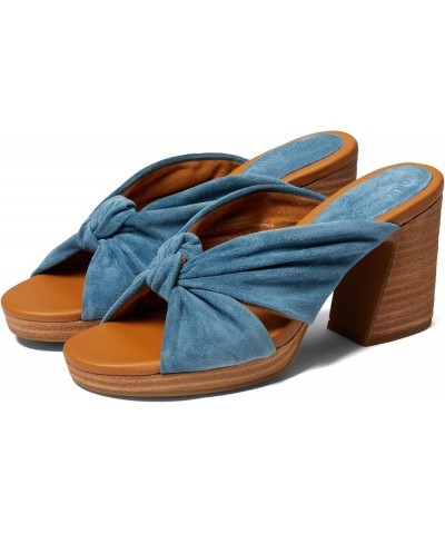 Women's Haya Sandal Blue (Denim) $31.25 Sandals