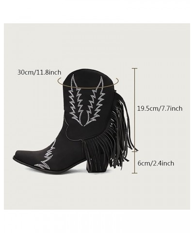 Boots Womens Hiking Boots for Women Women'S Knee High Boots With Heel Fashion Bow Snow Boots Black 1 $22.85 Boots