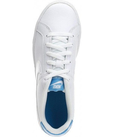 Women's Court Borough Low Basketball Shoes Multicolour White White University Blue 118 $19.83 Fashion Sneakers