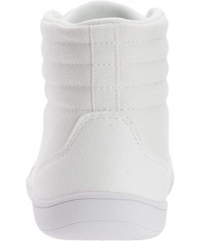 Women's Wide High-Top Canvas Barefoot Sneakers | Minimalist Street-Ready Fit | Comfort-Forward Ankle Support W823 | All White...