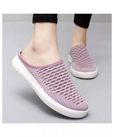 Platform High Heels for Women Platform Espadrille Sandals Heel Open Toe Buckle Ankle Strap Non-Slip Flats Shoes 49-hyems-pink...