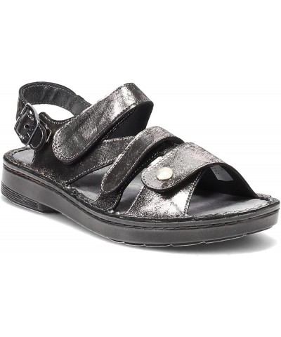 Footwear Women's Fleur Sandal Metallic Onyx Lthr $45.85 Sandals