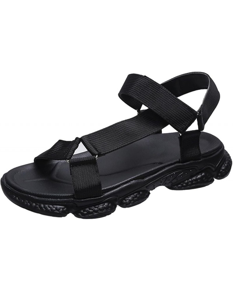 Hiking Sandals Women Waterproof Lightweight Casual Summer Water Sandals with Arch Support Insole Outdoor Shoes Pk-black $14.1...