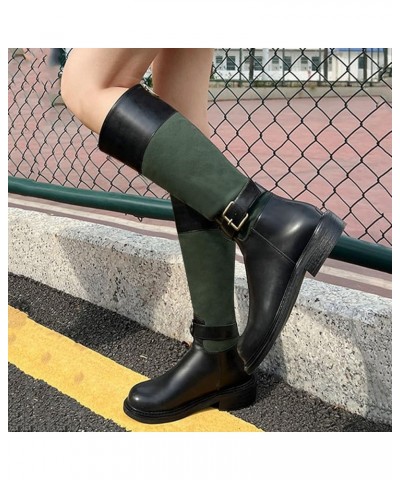 Wide Calf Boots for Women Low Heel Knee High Heels Boots Women Wide Calf and Tassels Tall Fall Boots for Women 2023 Wide Calf...